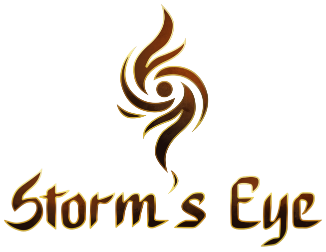 Storm's Eye game logo